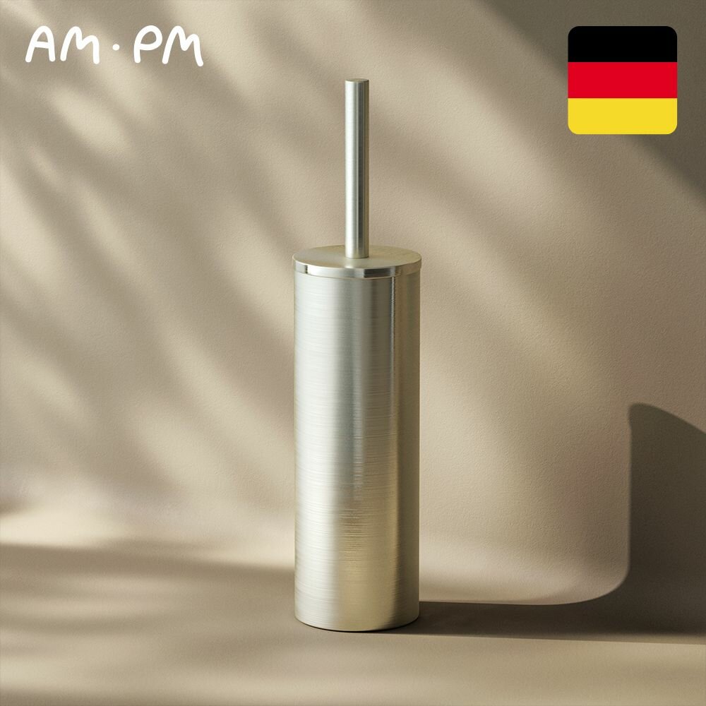 Ершик для унитаза AM.PM Sense L A7433500 напольный, нержавеющая сталь