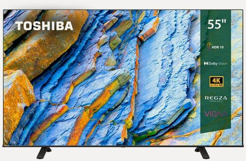 Изображение товара 55" Телевизор Toshiba 55C350LE, 4K Ultra HD (3840x2160 Пикс), черный