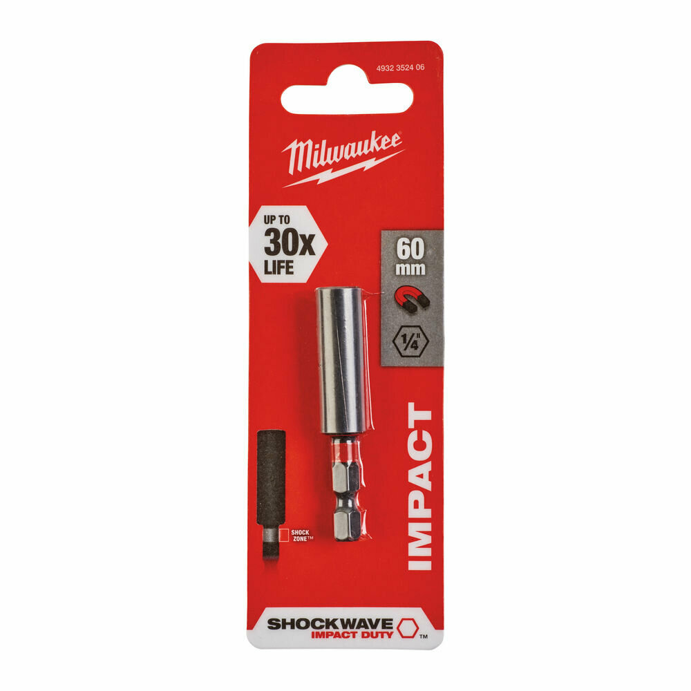 Магнитный держатель для бит Milwaukee ShW1/4 60мм 4932352406