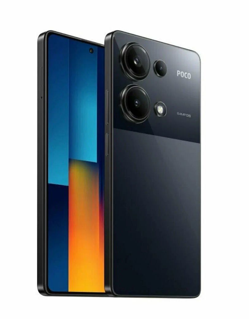 Смартфон Xiaomi POCO M6 Pro 8/256 ГБ Global, Dual nano SIM, черный — фото 1