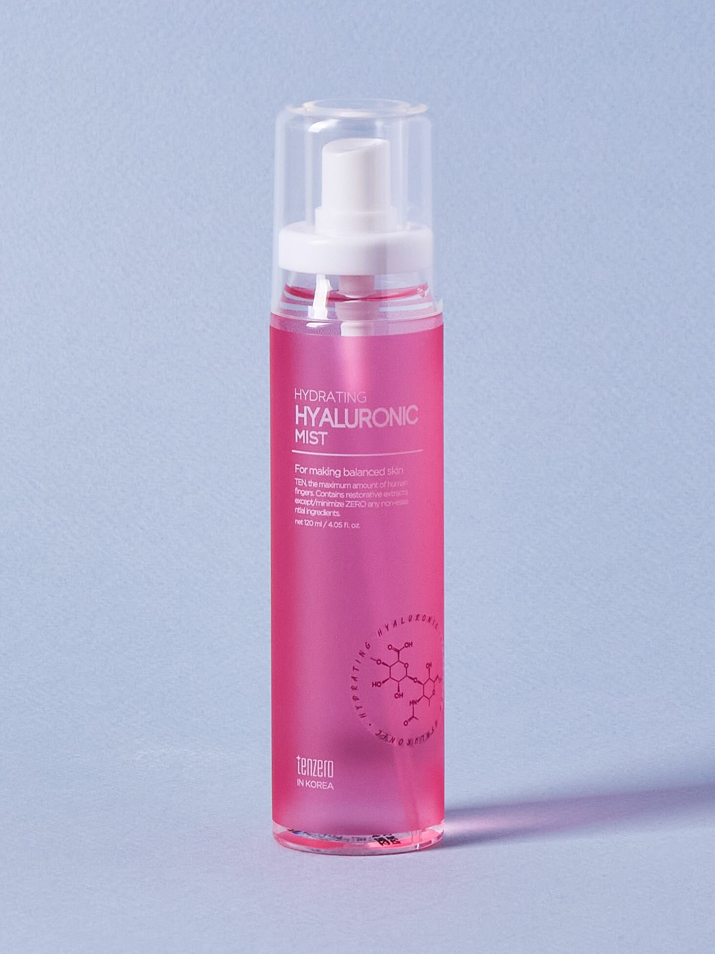 TENZERO Увлажняющий мист с гиалуроновой кислотой 120мл Hydrating Hyaluronic Mist