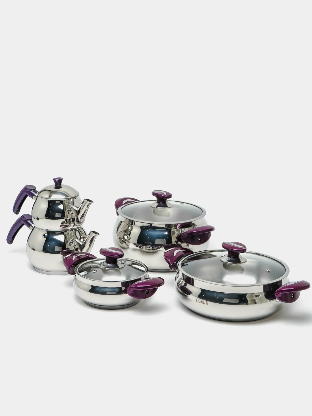 Набор посуды s/steel, 22 шт модель 1028