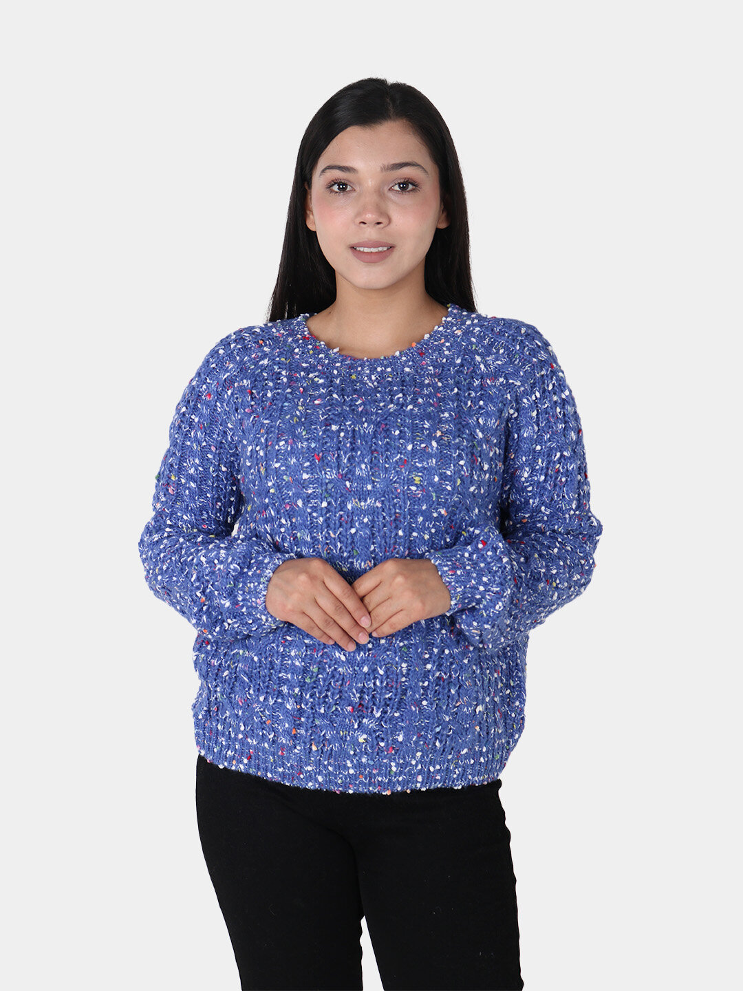 Джемпер , размер One Size, синий — фото 1