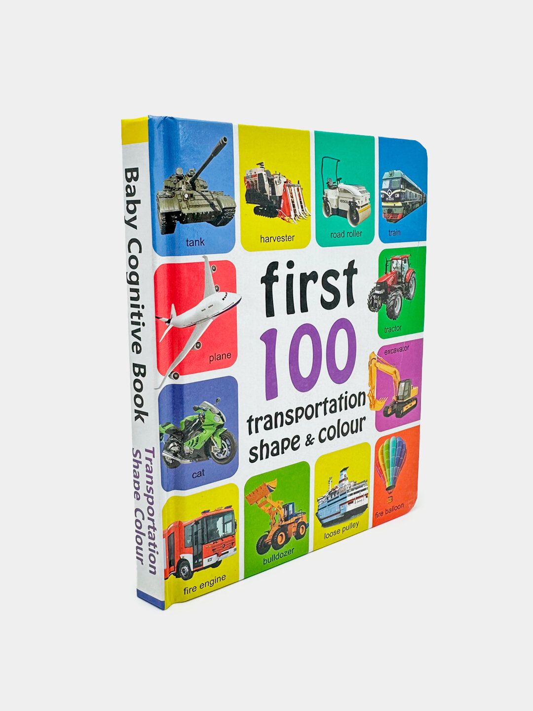 Учим английский, мои первые 100 слов, детские книжки с картинками, Алый