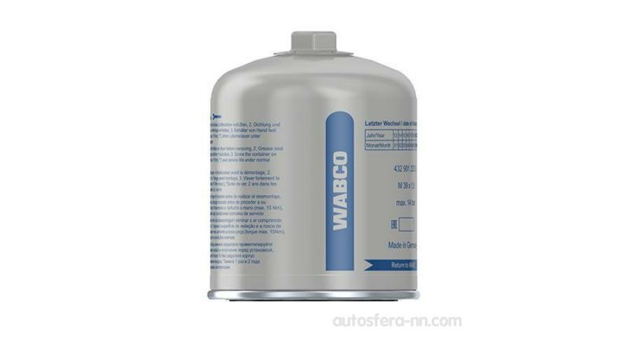 WABCO 4329012282 Фильтр осушителя [13bar ASP G1 1/4 SW30] SCANIA, RVI