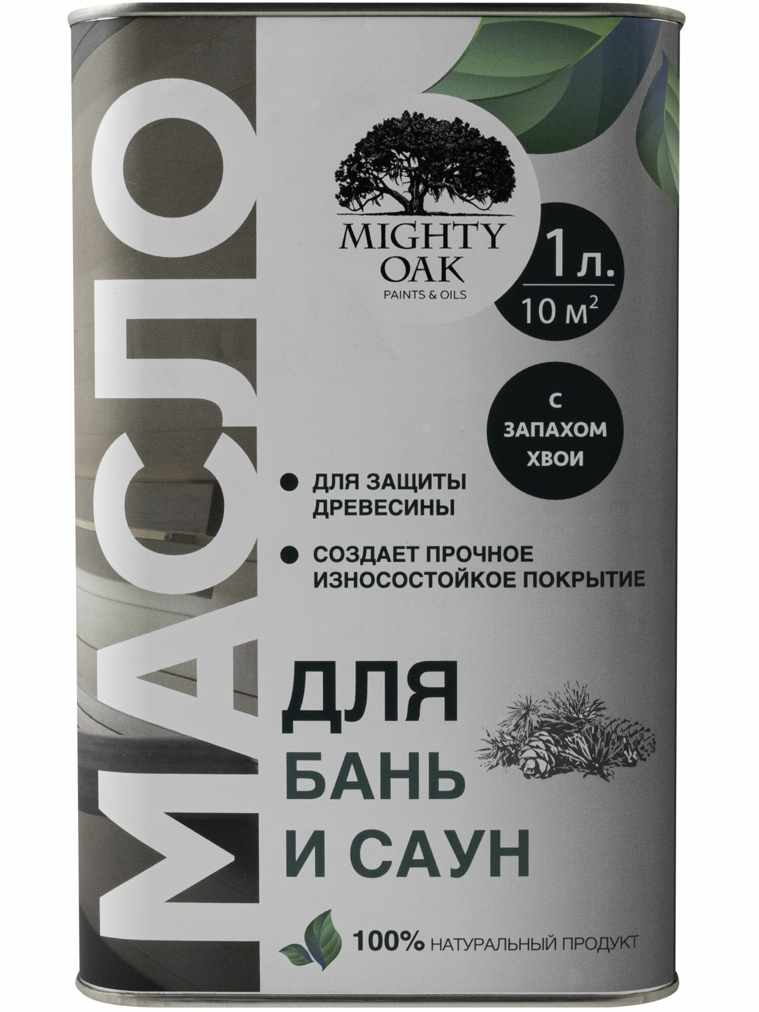 Масло для бани и сауны Mighty Oak цвет прозрачно-медовый 1 л