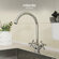 Смеситель для кухни Milardo Duplex DUPSB0JM05 глянцевый хром