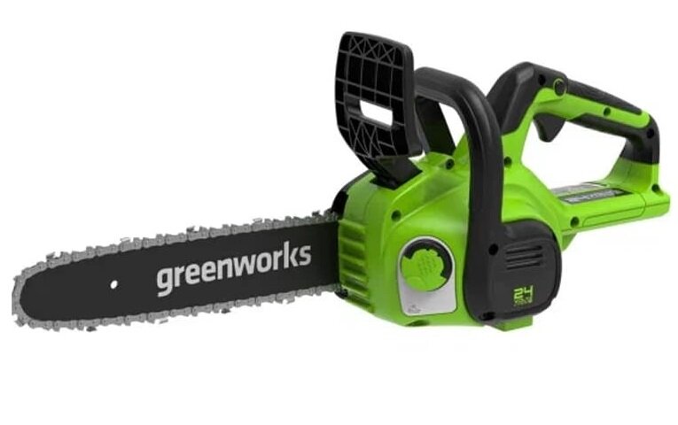 Пила цепная аккумуляторная GREENWORKS G24CS25K8 24V 25см