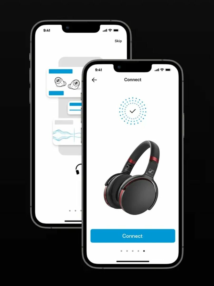 Наушники Sennheiser HD 458BT беспроводные, с активным шумоподавлением, Bluetooth 5.0, 30 часов работы, aptX, микрофон — фото 1