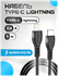 Кабель Borofone Type-C - Apple Lightning, BX51 1 метр, 12W, черны...