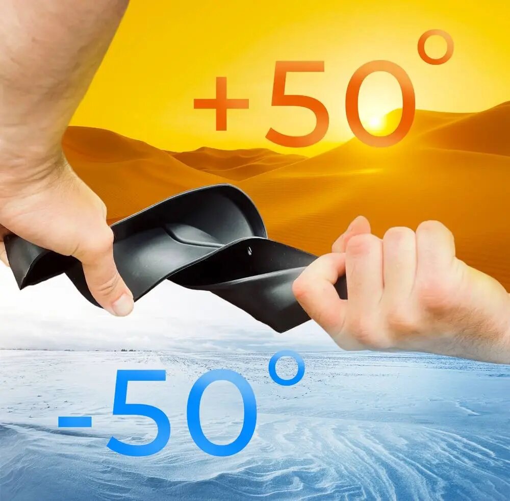 Брызговики полиуретан BYD E2, для легковых автомобилей, передние и задние, 4 шт — фото 1