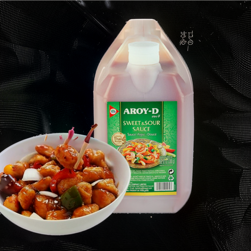 Изображение товара Соус кисло-сладкий Aroy-D универсальный, без ГМО 5.3 кг, Таиланд