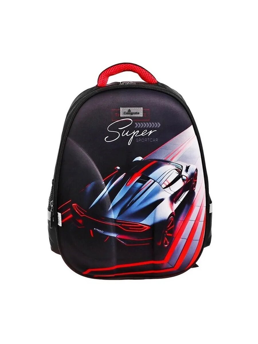 Стильный школьный рюкзак с жестким каркасом