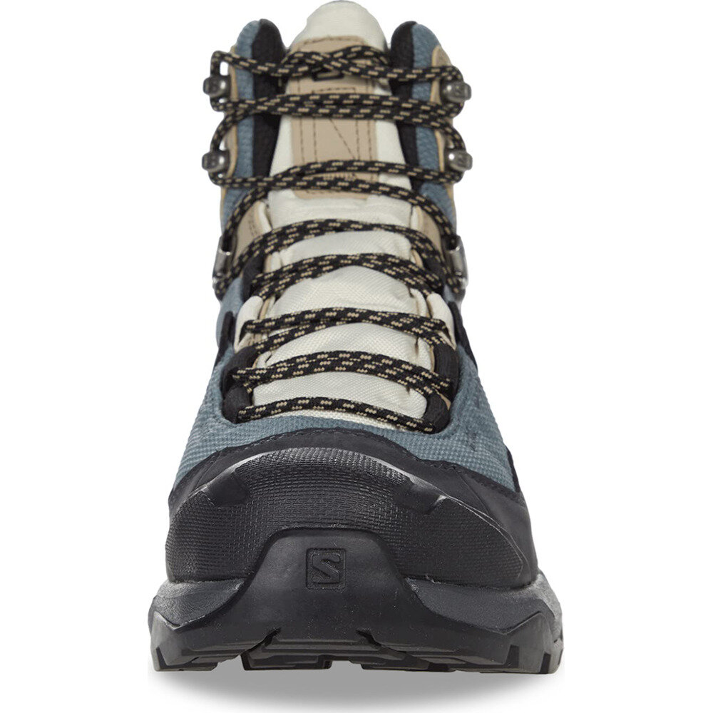 Ботинки Salomon Quest Element GTX W 2025 (Ebony / Rainy Day / Stormy Weather 6), размер US: 6, синий — фото 1