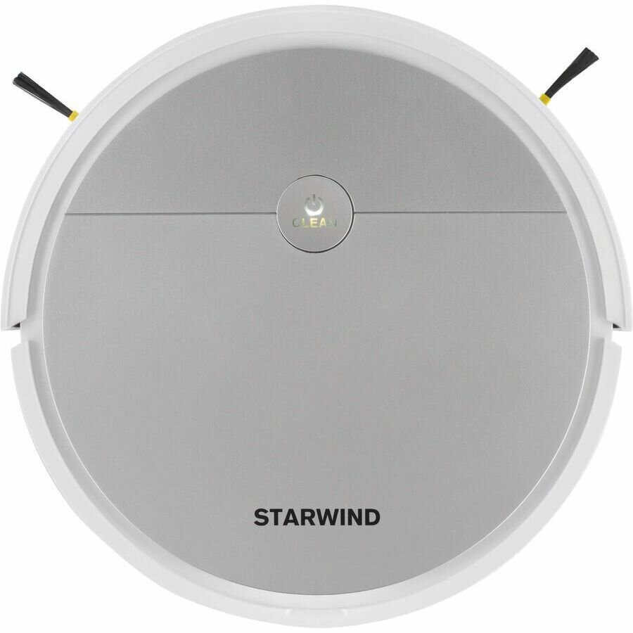 Робот-пылесос Starwind SRV4570 серебристый/белый