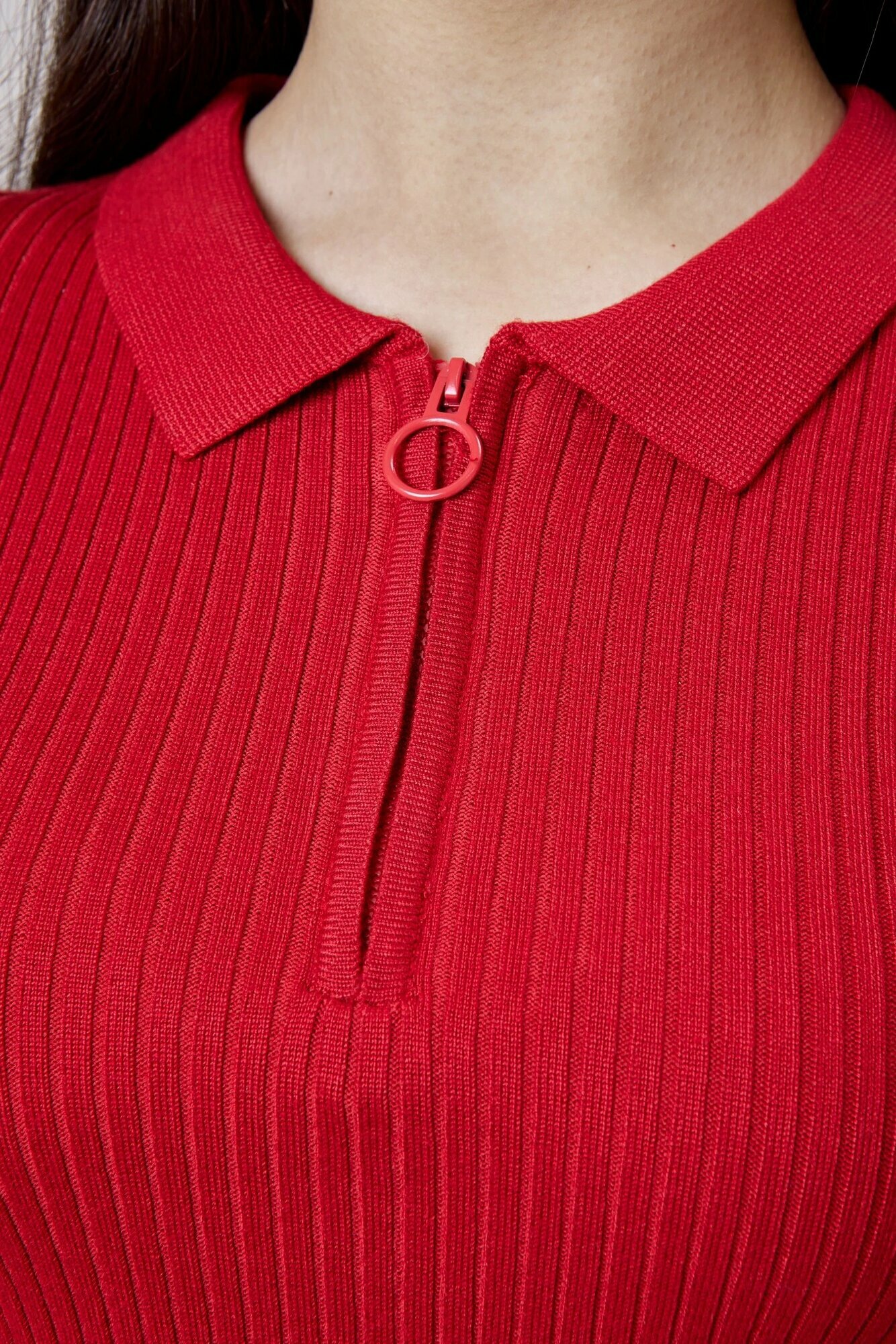 Джемпер Selfie, размер S, красный — фото 1