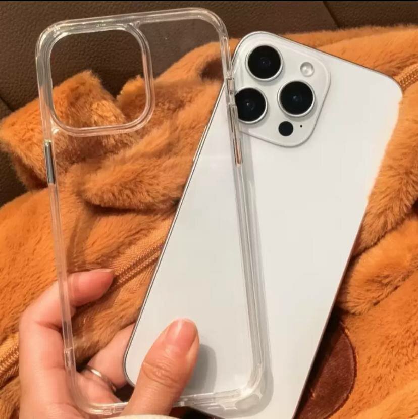 Прозрачный силиконовый чехол для iPhone 11 Pro Max Прочный и красивый — фото 1
