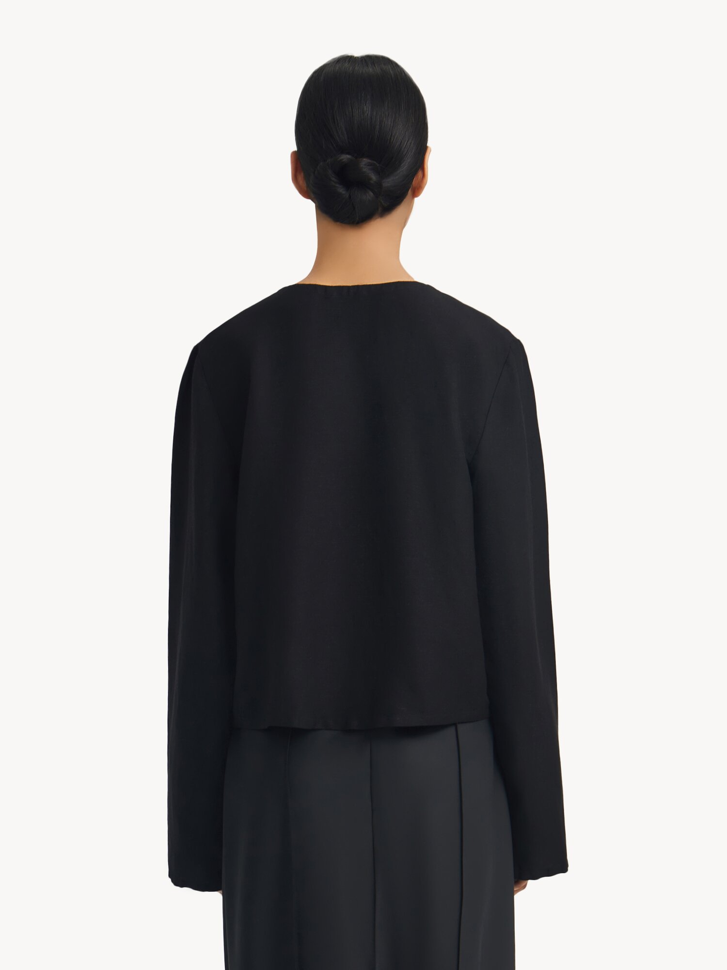 Блуза MUTED AIR LINEN, размер S, темно-серый — фото 1