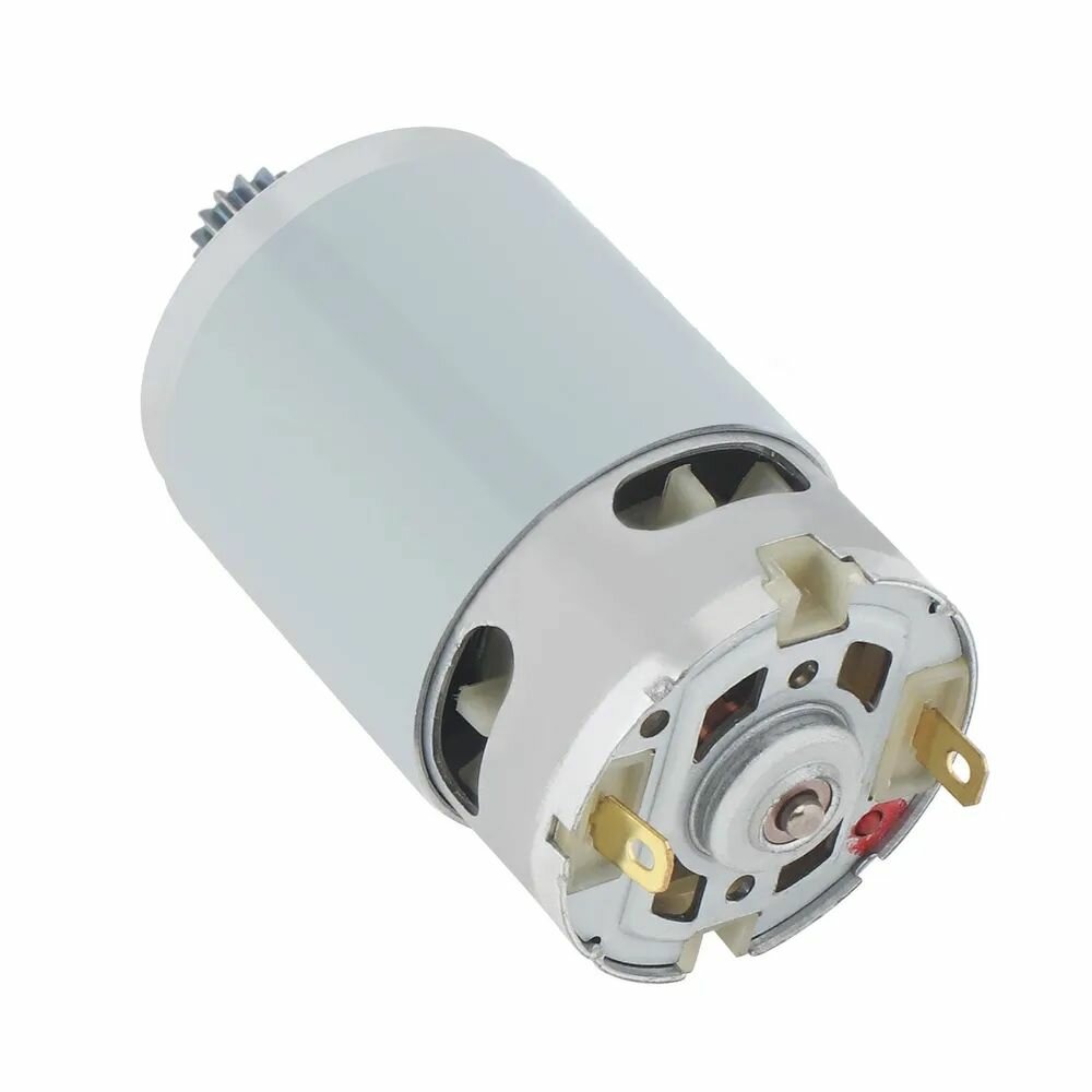 Двигатель 24V (мотор) шуруповерта с шестерней (12 зубов) RS550 — фото 1