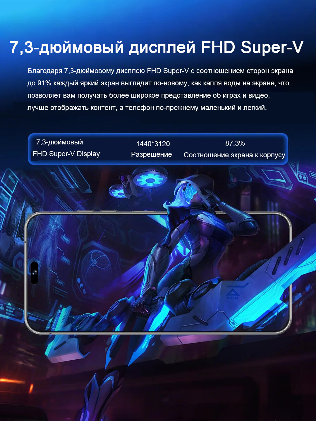 Смартфоны IP 16 Pro Max 8/256GB серый,7.3дюйма,6000mAh, Android 14 — фото 1