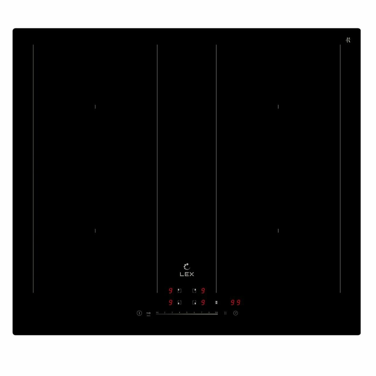 Индукционная варочная панель LEX EVI 641B BL