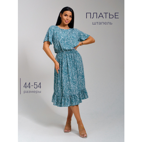 фото Платье texgood кармен, размер 44, малахит