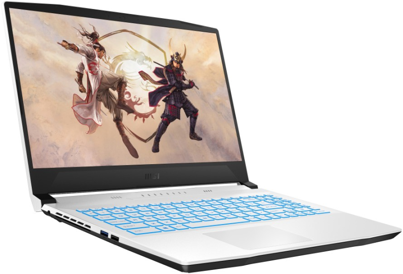 Ноутбук MSI Sword 15 A11UD (15 A11UD-001) / i7-11800H / 8GB / SSD 512GB / RTX3050Ti 4GB / 15.6", черный-белый