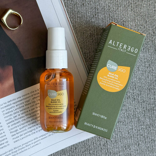 Alterego Italy Cureego Silk Blend Oil Шелковое ухаживающие масло, 50 мл