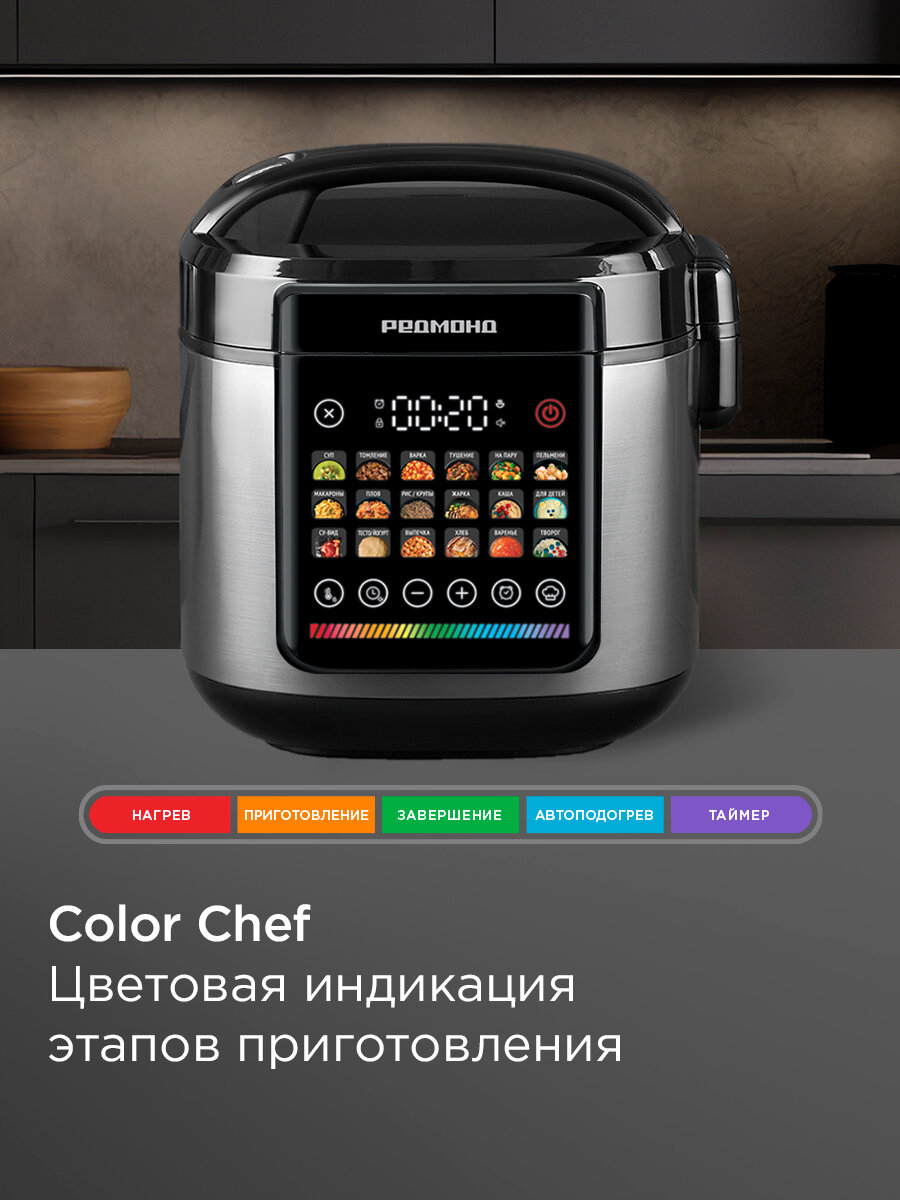 Мультиварка REDMOND SkyKitchen CB391S — фото 1
