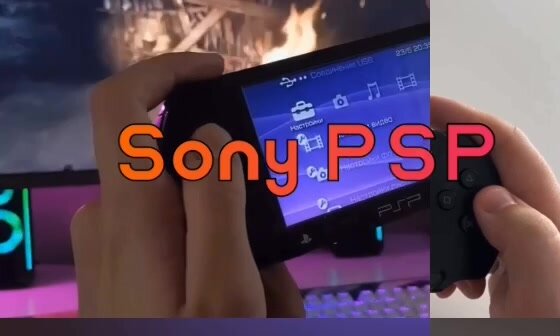Новые игровые консоли Sony PSP 3008 Slim Red Wi-Fi 128Gb/700 Игр — фото 1