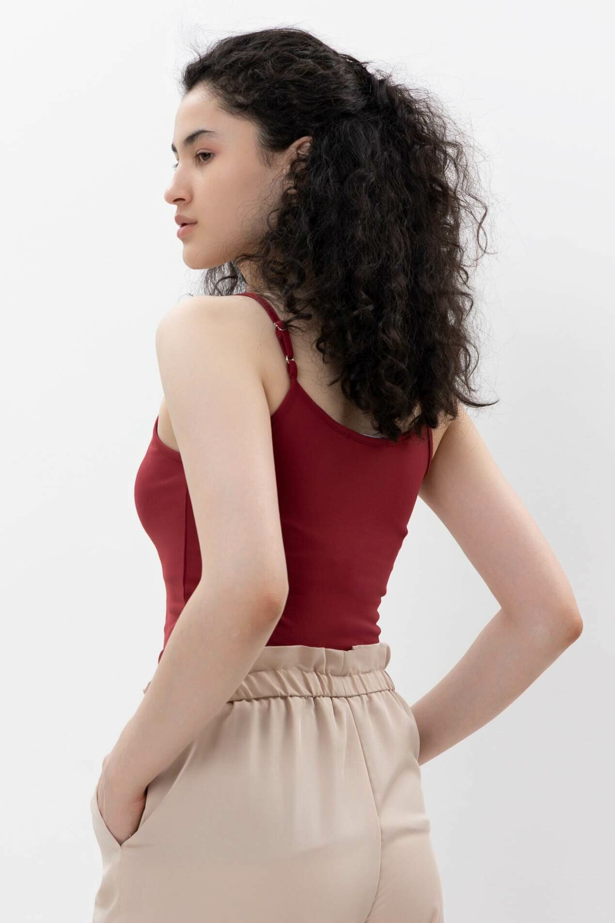 Топ TERRA PRO, размер M, dark red — фото 1