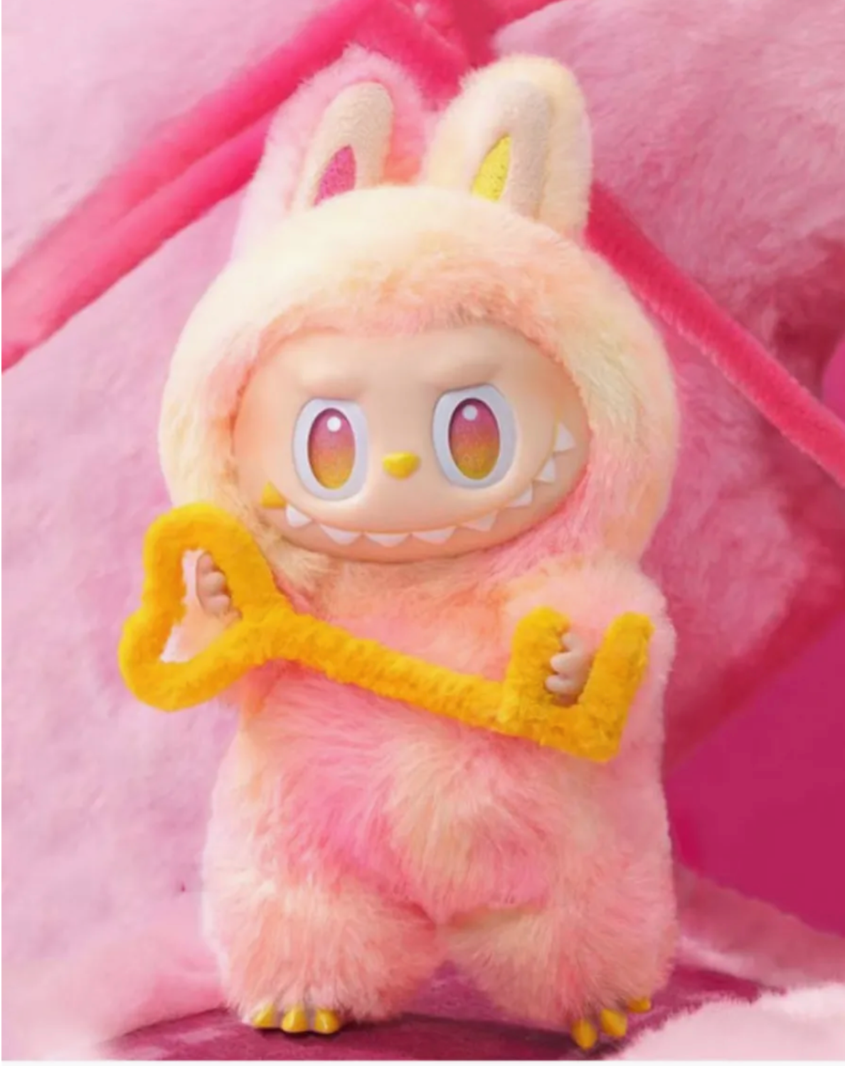 Лабубу игрушка брелок сюрприз, Labubu коллекционная, плюшевая мягая игрушка — фото 1