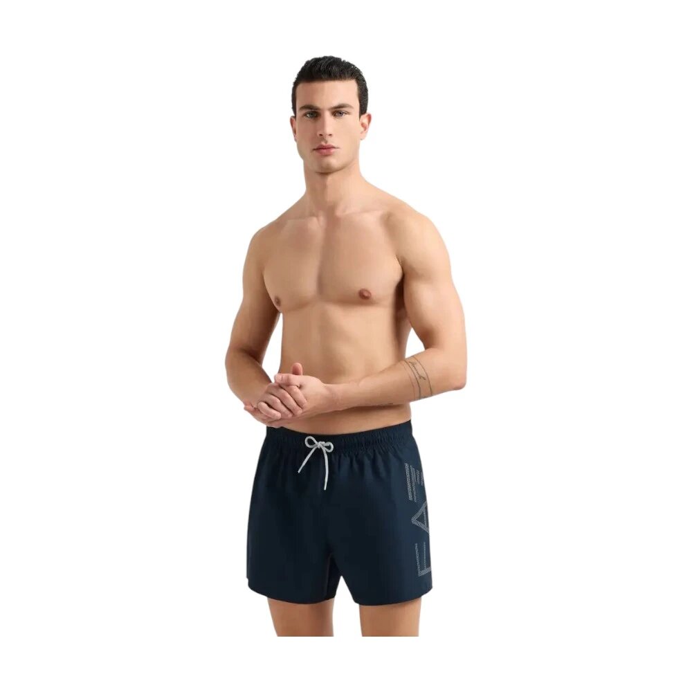 Шорты EA7 EMPORIO ARMANI, размер M, черный