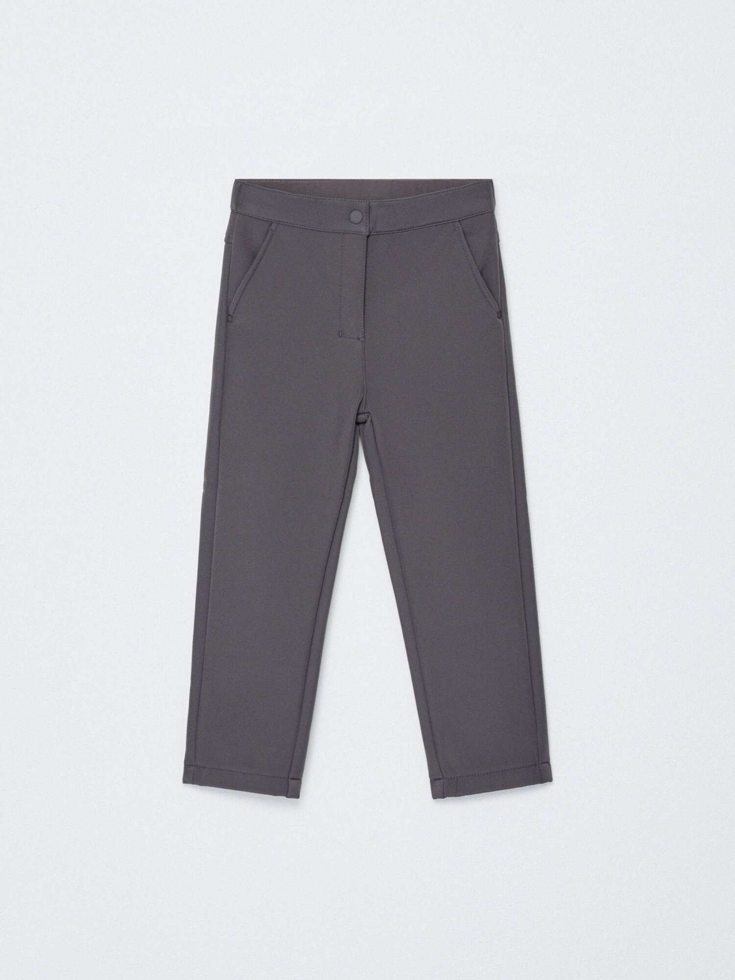 Брюки утеплённые Sela Осень-зима 2025 размер 116  антрацитовый