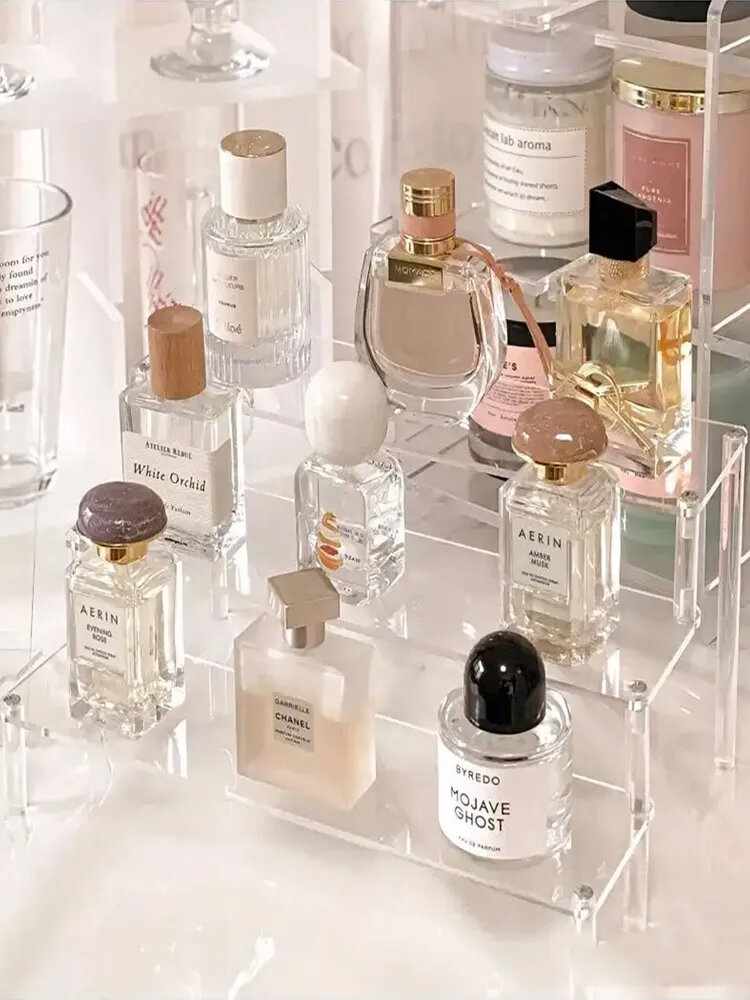 Подставка для украшений Kastly, 21х15х30 см, белый, серый, бесцветный — фото 1