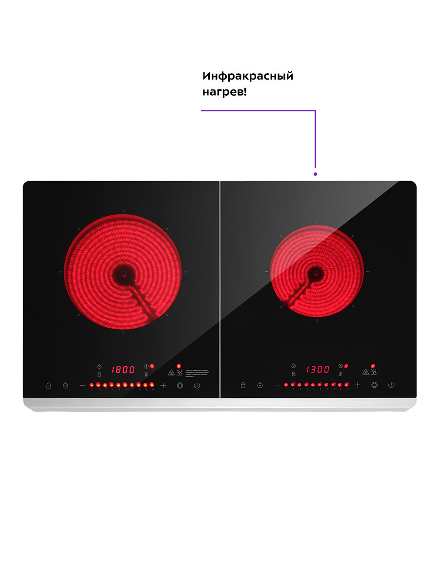 Инфракрасная плита Kitfort КТ-147 — фото 1