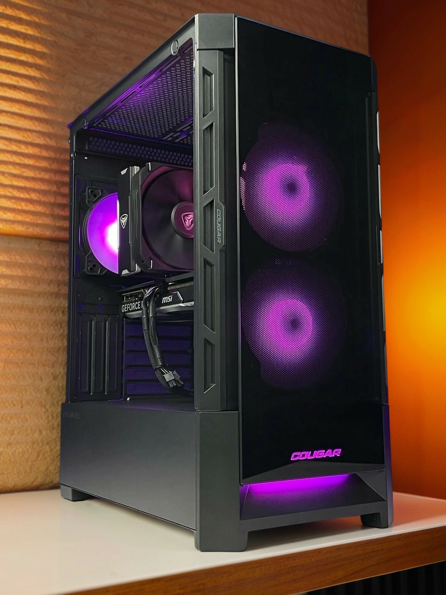 Игровой ПК (AMD Ryzen 5 5500 / NVIDIA GeForce RTX 2060 SUPER / 16 ГБ ОЗУ /512 ГБ SSD M2) (Игровой компьютер / системный блок)