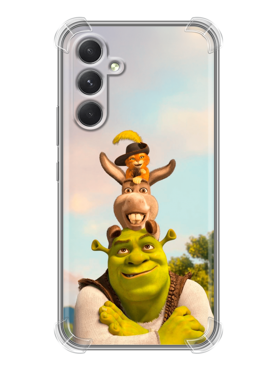 Чехол для Samsung Galaxy A54 5G с принтом Shrek Шрек (Самсунг Галакси А54 5G)