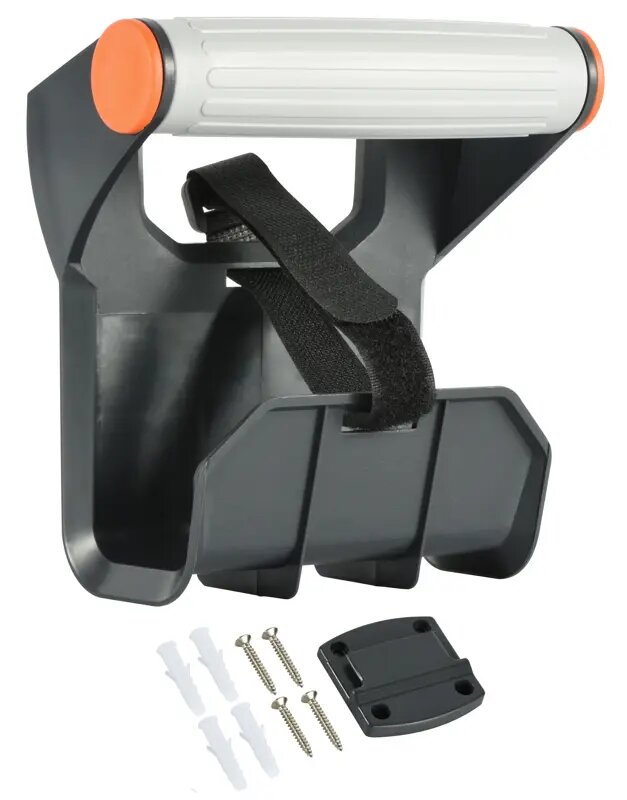 Ручка-держатель для шнуров Electraline без заземления цвет черный