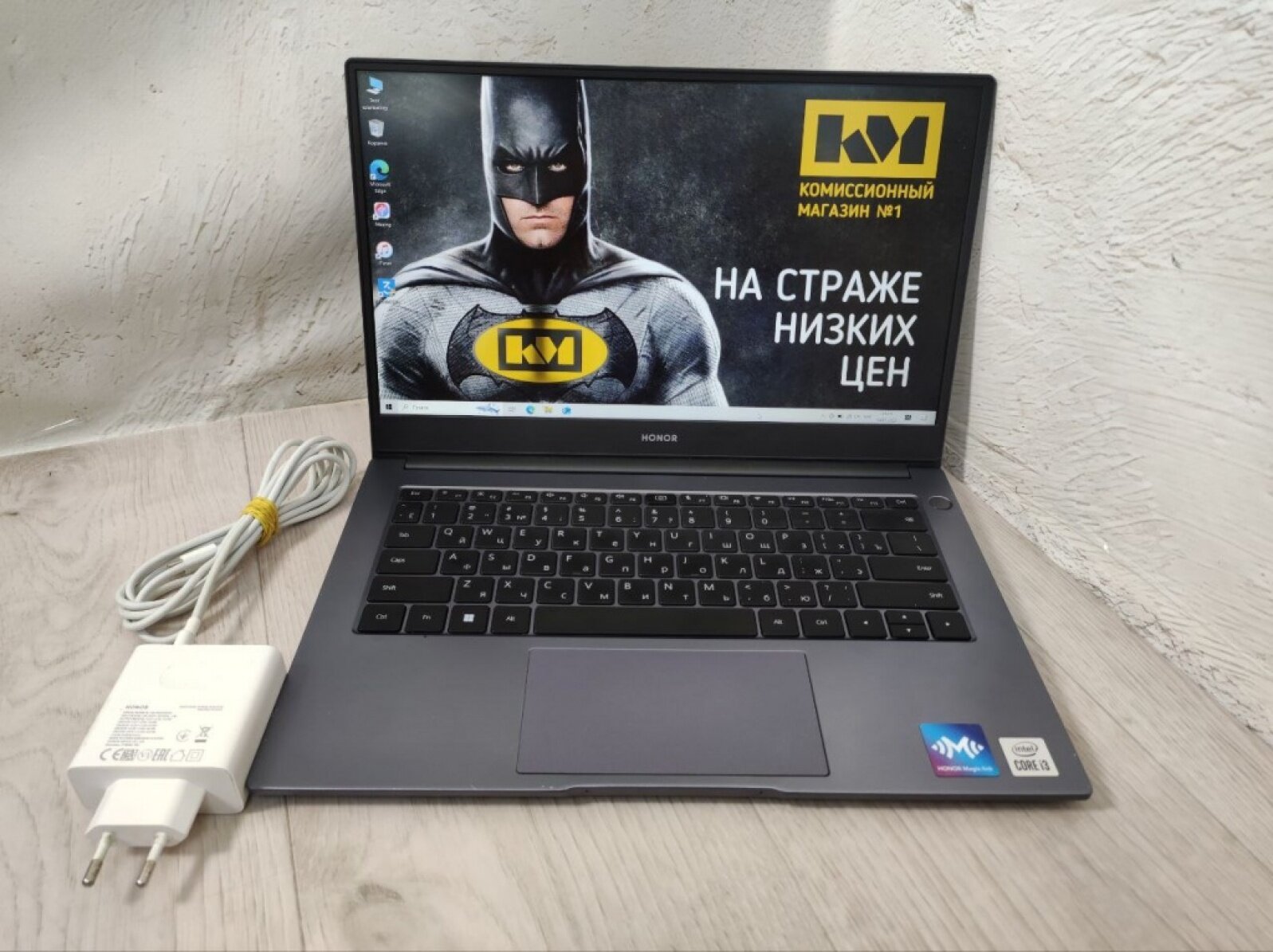 14 Ноутбук HONOR MagicBook X14 NBR-WAI9 на Intel Core i3-10110U 2.10 GHz