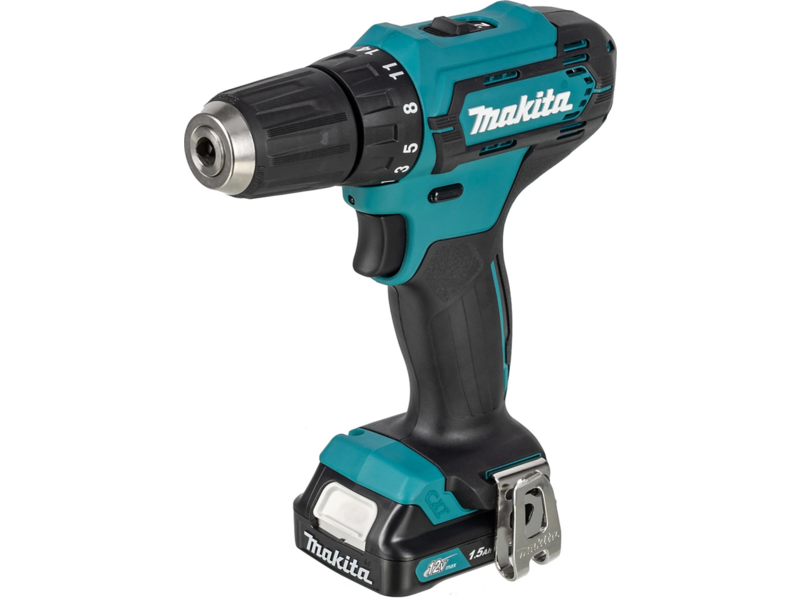 Дрель-шуруповерт Makita DF333DWYE аккум. патрон: быстрозажимной (кейс в комплекте)