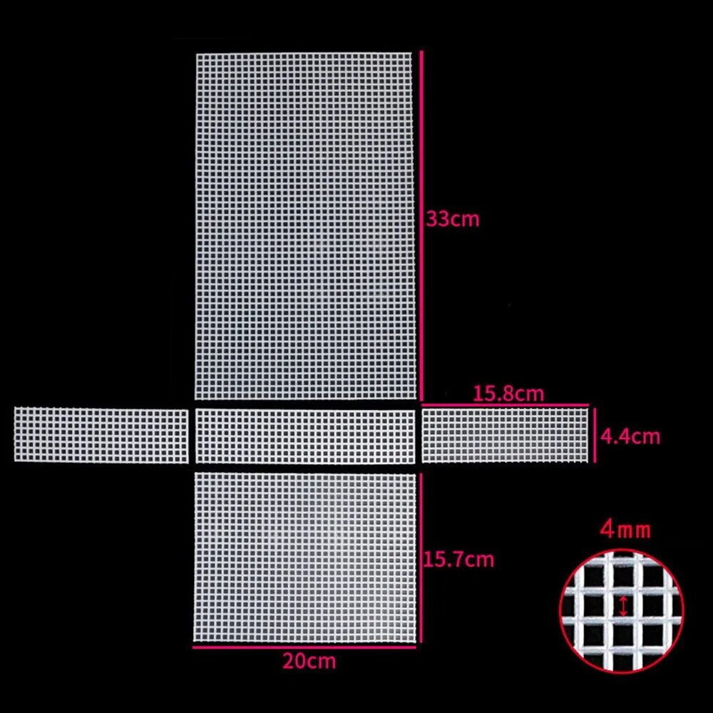 Пластиковые листы для плетения 08