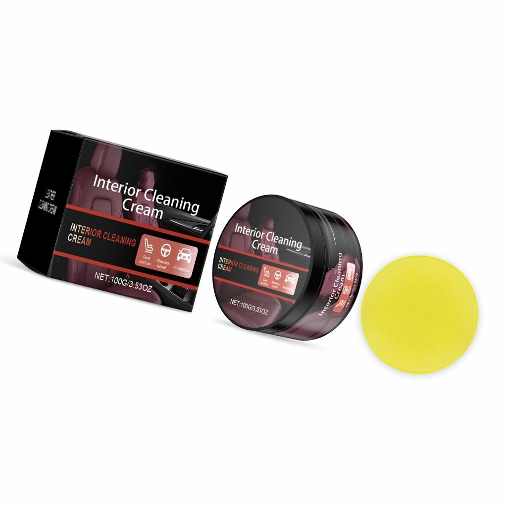 Набор для ТО, Крем-полироль для автомобильных деталей, формула для внутреннего ухода, стойкий глянцевый блеск