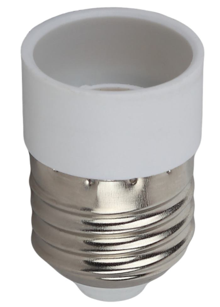 Патрон переходник ЭРА с цоколя Е27 на E14 250В / электрика