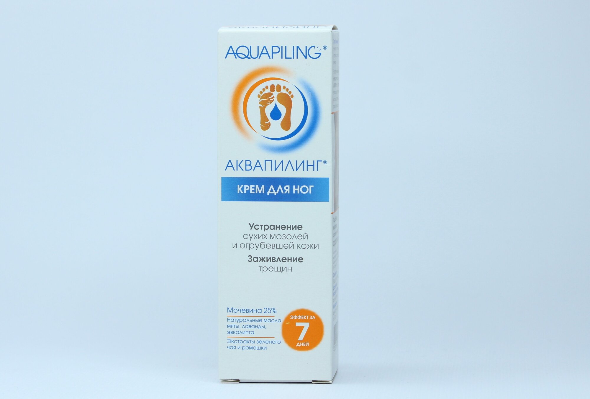 Аквапилинг Крем для ног 75 мл, 75 г — фото 1