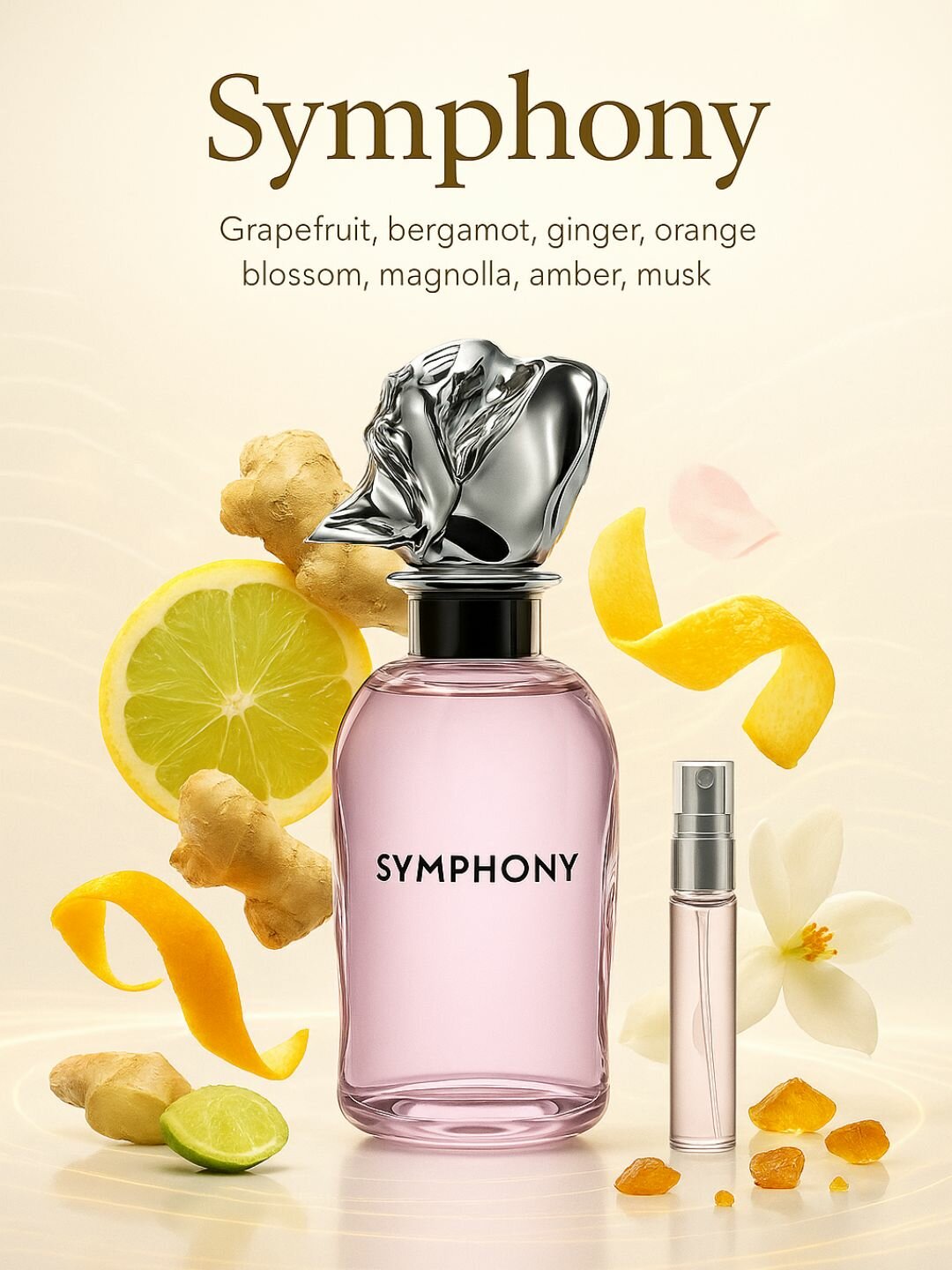 Духи Louis Vuitton Symphony, Парфюмерная вода, для мужчин и женщин 5 мл