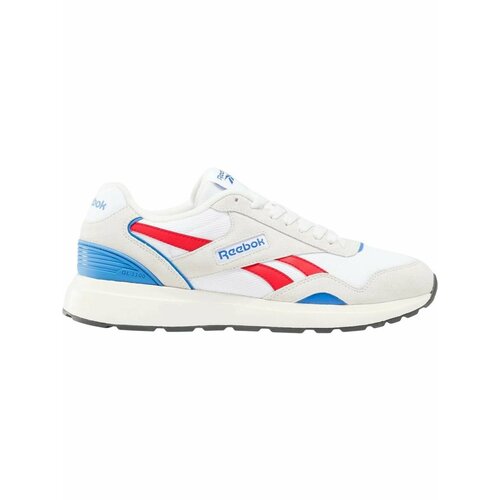 фото Кроссовки reebok gl1100, полнота f, размер 10 us, серый/красный/голубой