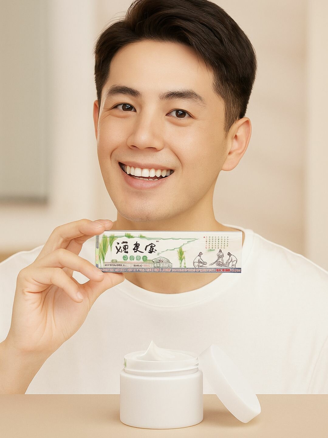 Yanu Bao натуральный крем против акне – чистая и гладкая кожа