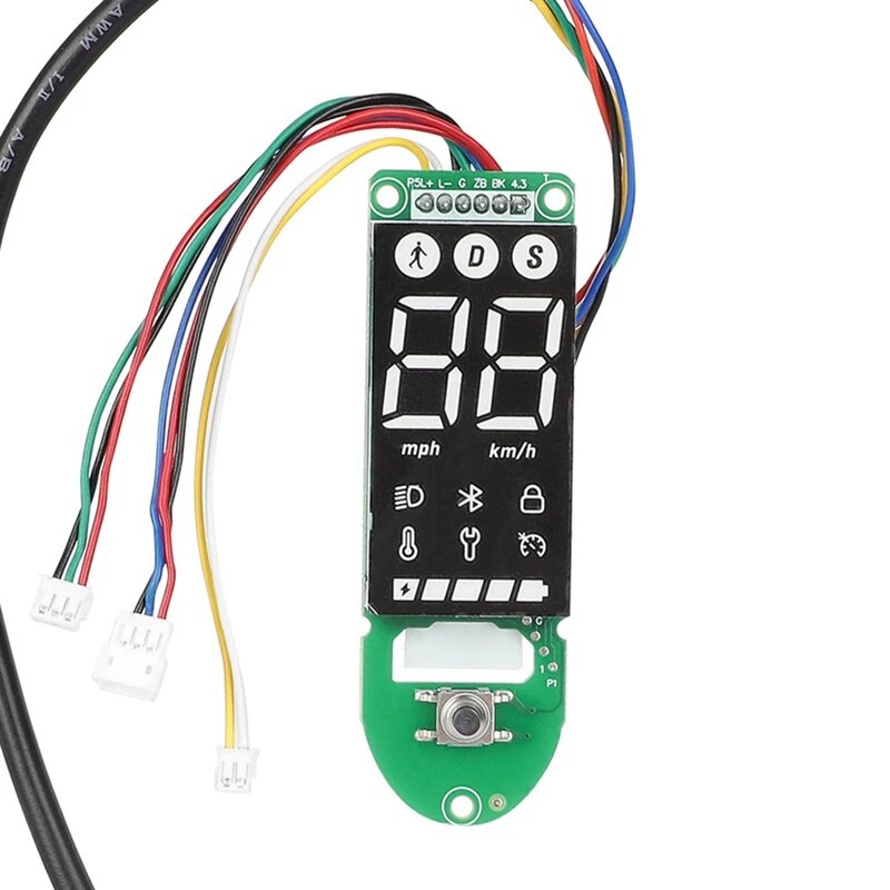 Изображение Приборная панель Bluetooth для электроскутера Xiaomi 4 Lite, дисплей, печатная плата, сменные детали для электроскутера