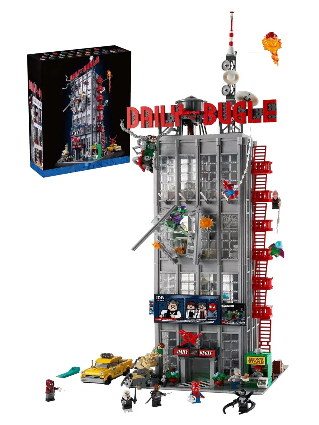 Конструктор набор Marvel Редакция Дейли Бьюгл аналог LEGO — фото 1